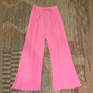 Altr’d State Wide Leg Flowy Beach Pants Size Small